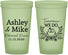 Custom Rehearsal Dinner 22 oz Glow In The Dark Cups - Tomorrow We Do | 30002