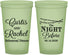 Custom Rehearsal Dinner 22 oz Glow In The Dark Cups - The Night Before | 30006