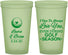 Custom Wedding 22 oz Glow In The Dark Cups - Golf | 305