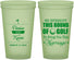 Custom Wedding 22 oz Glow In The Dark Cups - We Interrupt Golf | 309