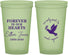 Custom Memorial 22 oz Glow In The Dark Cups - Forever In Our Hearts | 310003