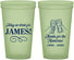 Custom Memorial 22 oz Glow In The Dark Cups - Thanks For The Memories | 310011
