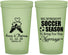 Custom Wedding 22 oz Glow In The Dark Cups - We Interrupt Soccer | 311