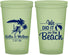 Custom Wedding 22 oz Glow In The Dark Cups - We Did It On The Beach | 317