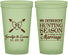 Custom Wedding 22 oz Glow In The Dark Cups - We Interrupt Season | 318