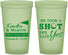 Custom Wedding 22 oz Glow In The Dark Cups - Took A Shot Golf | 320