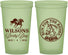 Custom Derby Day 22 oz Glow In The Dark Cups - Run For The Horses | 320006