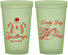 Custom Derby Day 22 oz Glow In The Dark Cups - Horses | 320007