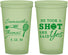 Custom Wedding 22 oz Glow In The Dark Cups - Took A Shot Tennis | 321