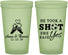 Custom Wedding 22 oz Glow In The Dark Cups - Took A Shot Soccer | 322