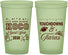 Custom Homecoming 22 oz Glow In The Dark Cups - Touchdowns And Tiaras | 330010