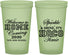 Custom Homecoming 22 oz Glow In The Dark Cups - Sparkle Shine Hoco Time | 330017