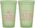 Custom Homecoming 22 oz Glow In The Dark Cups - Hoco Queen Vote | 330024