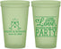 Custom Wedding 22 oz Glow In The Dark Cups - Love Party | 331