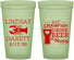 Custom Wedding 22 oz Glow In The Dark Cups - Crawfish Boil | 333