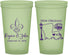 Custom Wedding 22 oz Glow In The Dark Cups - New Orleans | 334
