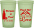 Custom Wedding 22 oz Glow In The Dark Cups - Crawfish Boil Pinch Me | 337