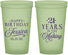 Custom 21st Birthday 22 oz Glow In The Dark Cups - Twenty One Years In The Making | 340023