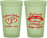Custom Wedding 22 oz Glow In The Dark Cups - Best Friends For Life | 349