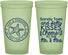 Custom Wedding 22 oz Glow In The Dark Cups - Sandy Feet Salty Kisses | 355