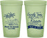 Custom Wedding 22 oz Glow In The Dark Cups - Beach | 358