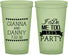 Custom Wedding 22 oz Glow In The Dark Cups - I Do Me Too | 363