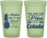 Custom Wedding 22 oz Glow In The Dark Cups - Pina Colada | 364