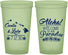 Custom Wedding 22 oz Glow In The Dark Cups - Hawaii | 365