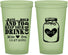 Custom Wedding 22 oz Glow In The Dark Cups - Mason Jar | 373