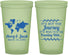 Custom Wedding 22 oz Glow In The Dark Cups - Journey Traveling With | 374