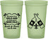 Custom Wedding 22 oz Glow In The Dark Cups - Fleur De Lis | 378