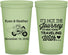 Custom Wedding 22 oz Glow In The Dark Cups - Journey Traveling With | 385