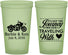 Custom Wedding 22 oz Glow In The Dark Cups - Journey Traveling With | 388
