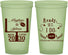 Custom Wedding 22 oz Glow In The Dark Cups - Football | 394