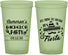 Custom Bachelor Party 22 oz Glow In The Dark Cups - Siesta Fiesta Mexican | 40000
