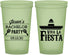 Custom Bachelor Party 22 oz Glow In The Dark Cups - Viva La Fiesta Mexican | 40001