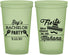 Custom Bachelor Party 22 oz Glow In The Dark Cups - Fiesta No Manana | 40002