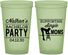 Custom Bachelor Party 22 oz Glow In The Dark Cups - Strip Club | 40006