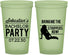 Custom Bachelor Party 22 oz Glow In The Dark Cups - Strip Club | 40017