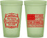 Custom Bachelor Party 22 oz Glow In The Dark Cups - Star Spangled Hammered | 40032