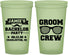 Custom Bachelor Party 22 oz Glow In The Dark Cups - Groom Crew | 40047