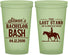 Custom Bachelor Party 22 oz Glow In The Dark Cups - The Last Stand | 40050