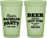Custom Bachelor Party 22 oz Glow In The Dark Cups - Great Story | 40057