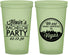 Custom Bachelor Party 22 oz Glow In The Dark Cups - Last Vegas | 40060