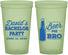 Custom Bachelor Party 22 oz Glow In The Dark Cups - Beer Me Bro | 40071