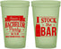 Custom Bachelor Party 22 oz Glow In The Dark Cups - Stock The Bar | 40073