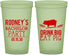 Custom Bachelor Party 22 oz Glow In The Dark Cups - Bbq | 40088
