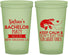 Custom Bachelor Party 22 oz Glow In The Dark Cups - Crawfish Boil | 40094