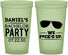 Custom Bachelor Party 22 oz Glow In The Dark Cups - We Fucked Up | 40099