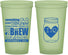 Custom Wedding 22 oz Glow In The Dark Cups - Something Old Something New | 401